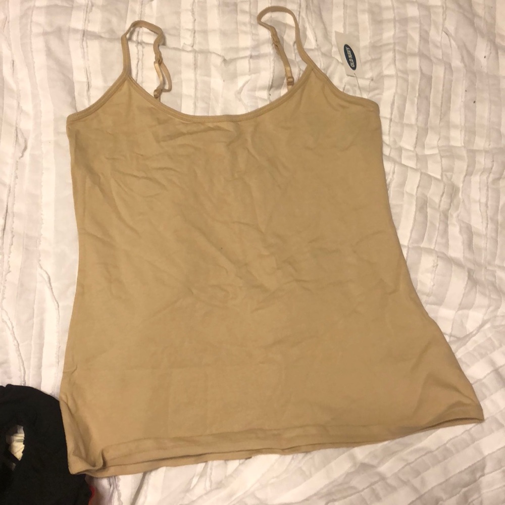 Nude old navy tank with tags small petite